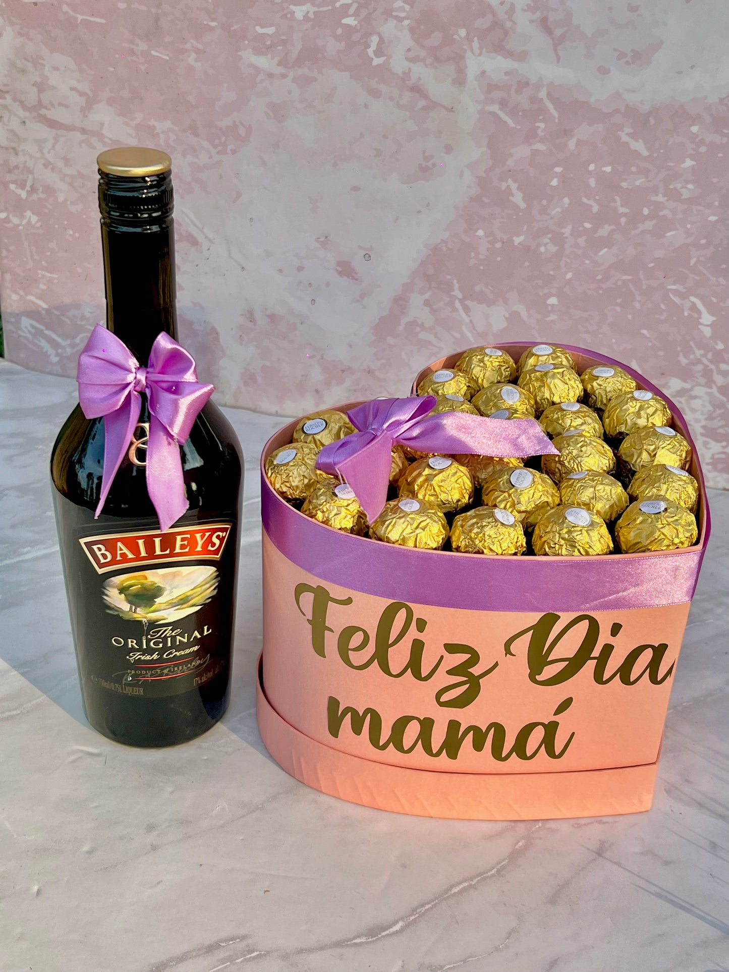 Box chocolates + bayleys