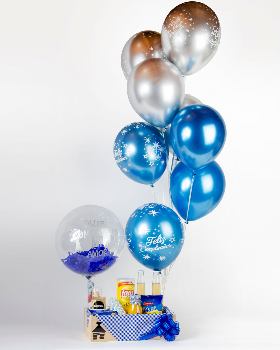 desayuno sorpresa a domicilio, desayunos sorpresa, desayunos con globos de helio, desayunos de regalo