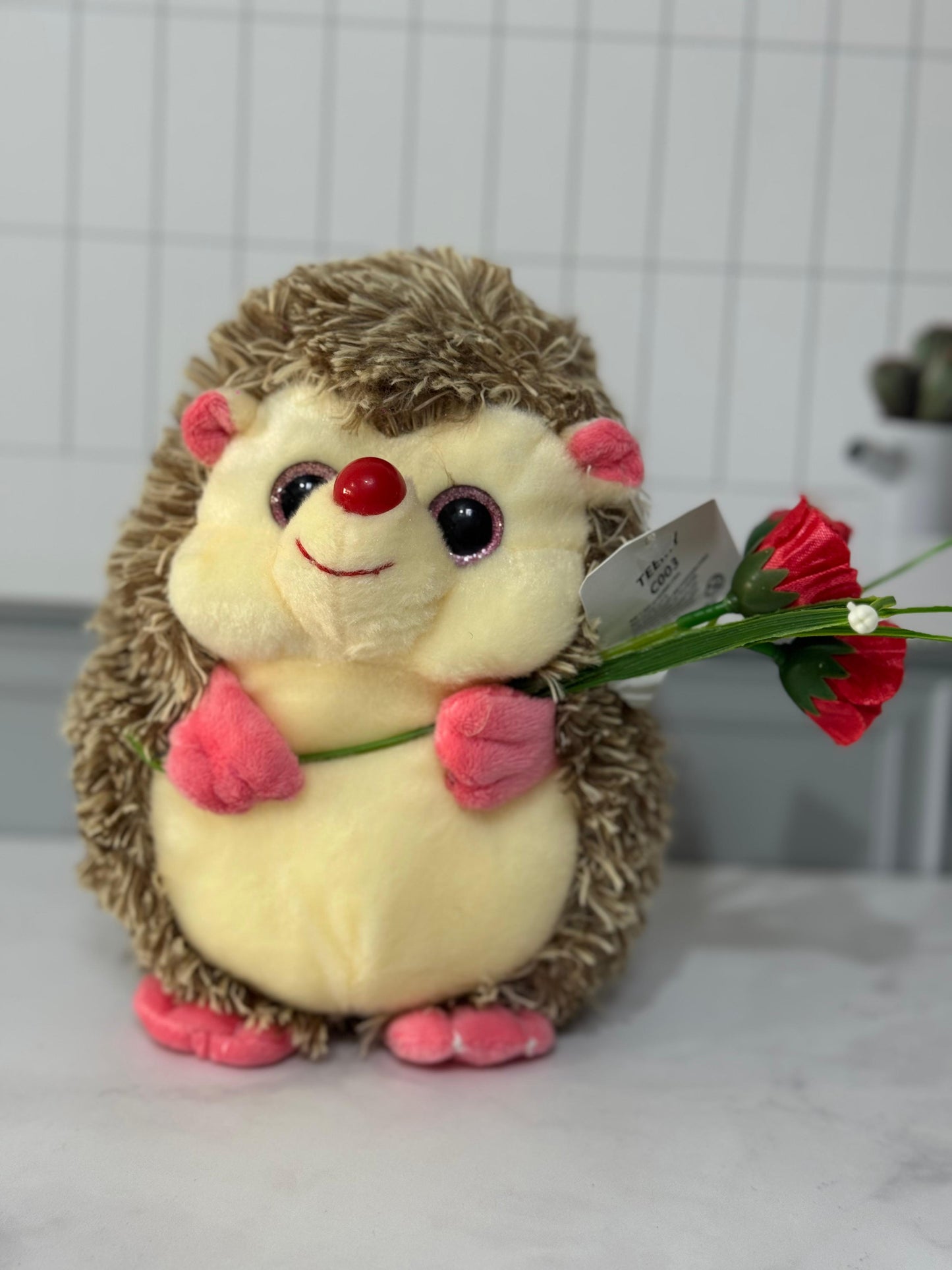 Tierno Cuerpo espín de  Peluche