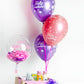 desayuno sorpresa para niños a domicilio, desayunos sorpresa, desayunos con globos de helio, desayunos de regalo